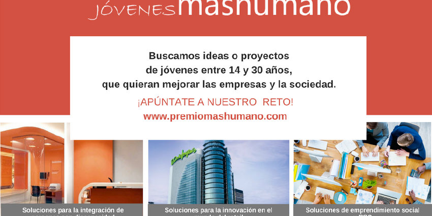 Cartel premios máshumano 2017